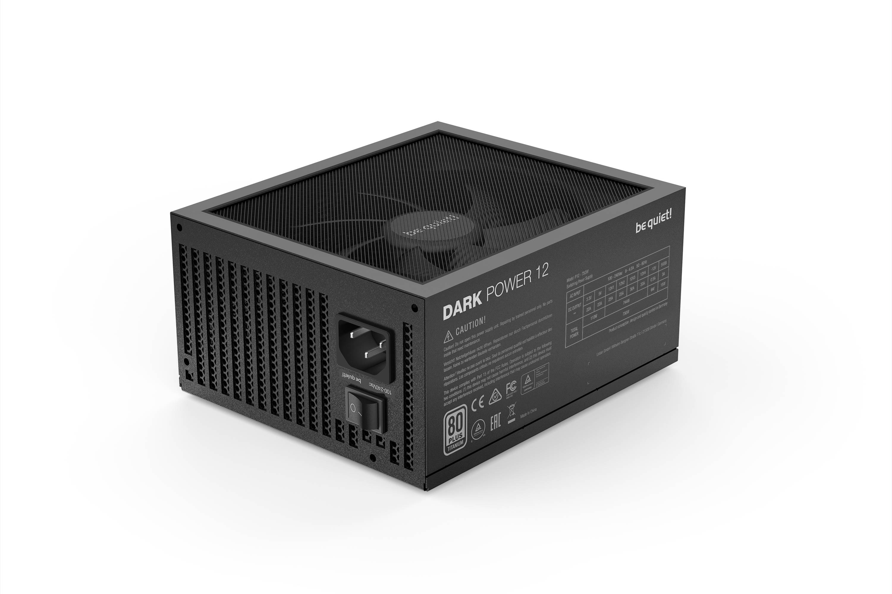 Rca Informatique - image du produit : DARK POWER 12 750W