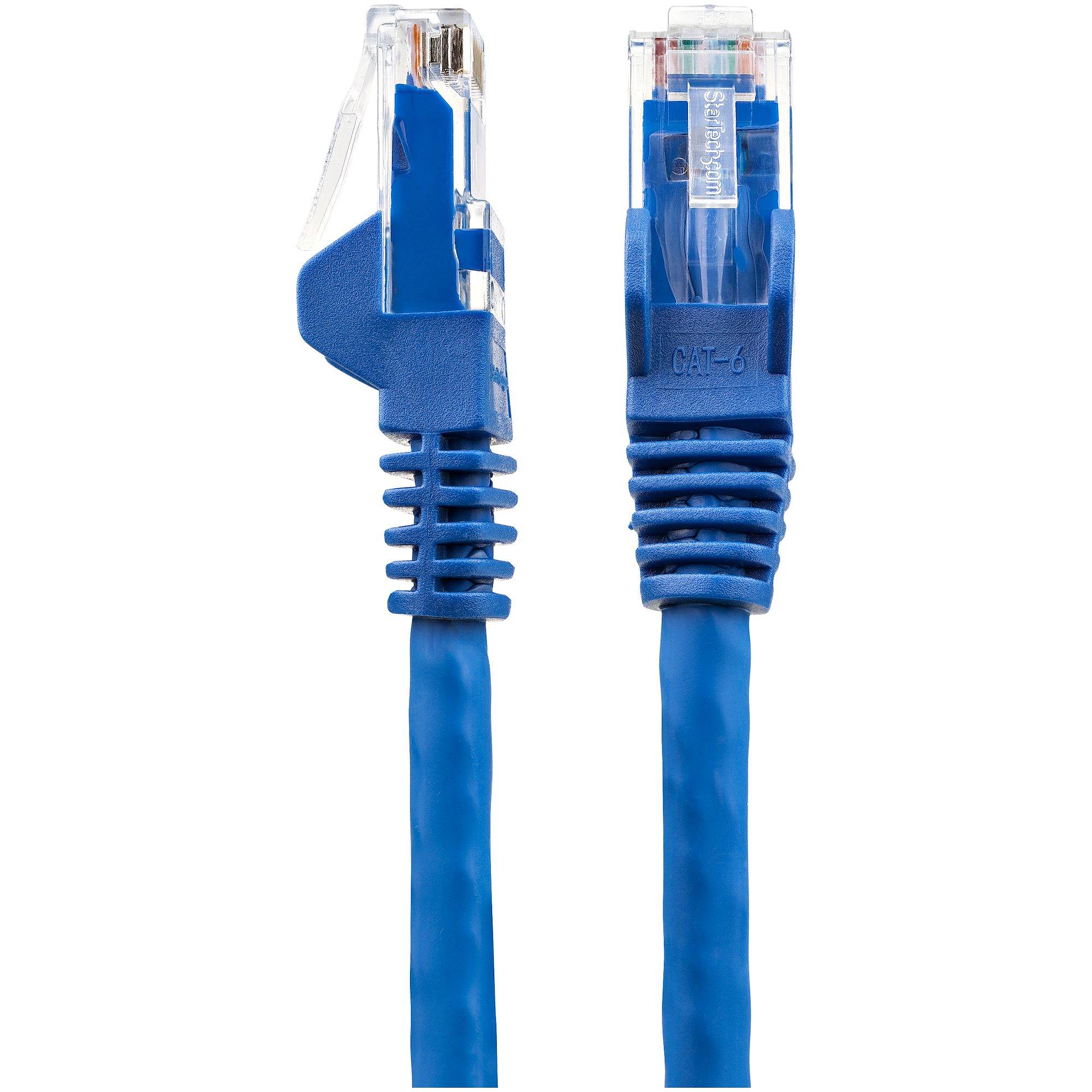 Rca Informatique - image du produit : 1M LSZH CAT6 ETHERNET CABLE - SNAGLESS UTP PATCH CORD BLUE