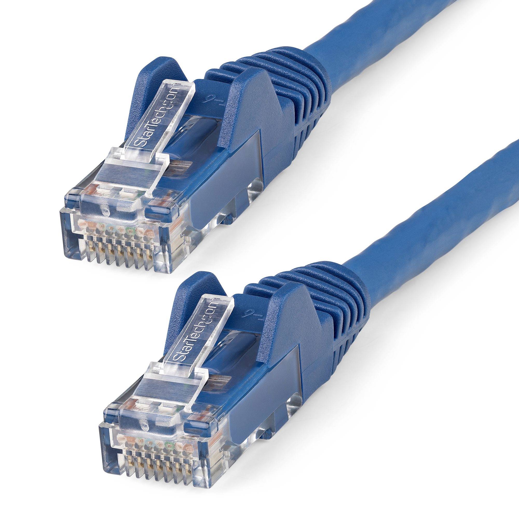 Rca Informatique - image du produit : 1M LSZH CAT6 ETHERNET CABLE - SNAGLESS UTP PATCH CORD BLUE