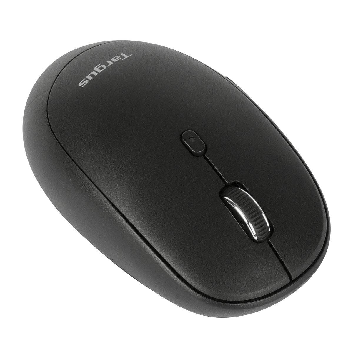 Rca Informatique - image du produit : TARGUS ANTIMICROBIAL MID-SIZE DUAL MODE WIRELESS OPTICAL MOUSE