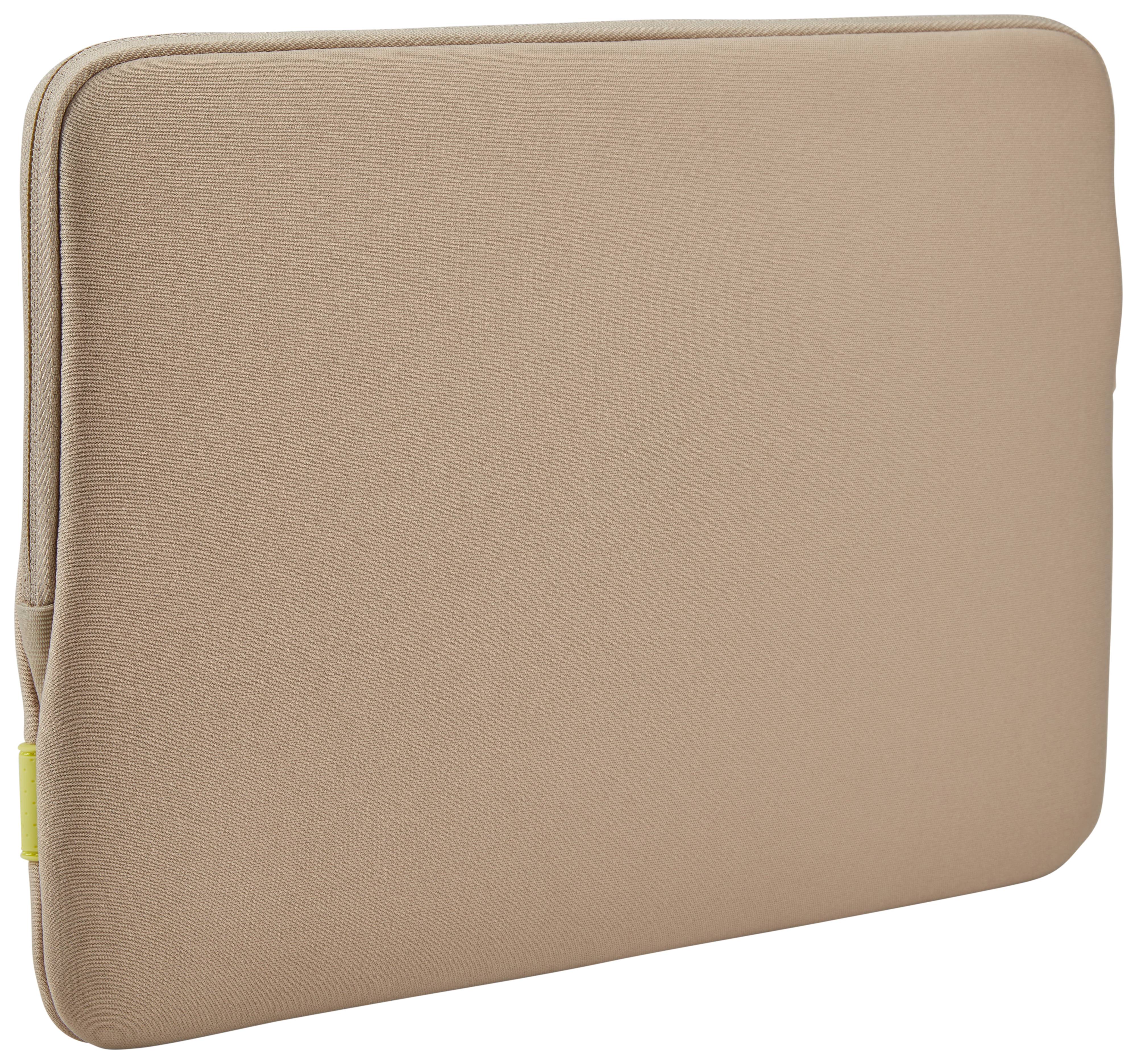 Rca Informatique - image du produit : REFLECT MACBOOK SLEEVE 13IN PLAZA TAUPE / SUNNY LIME