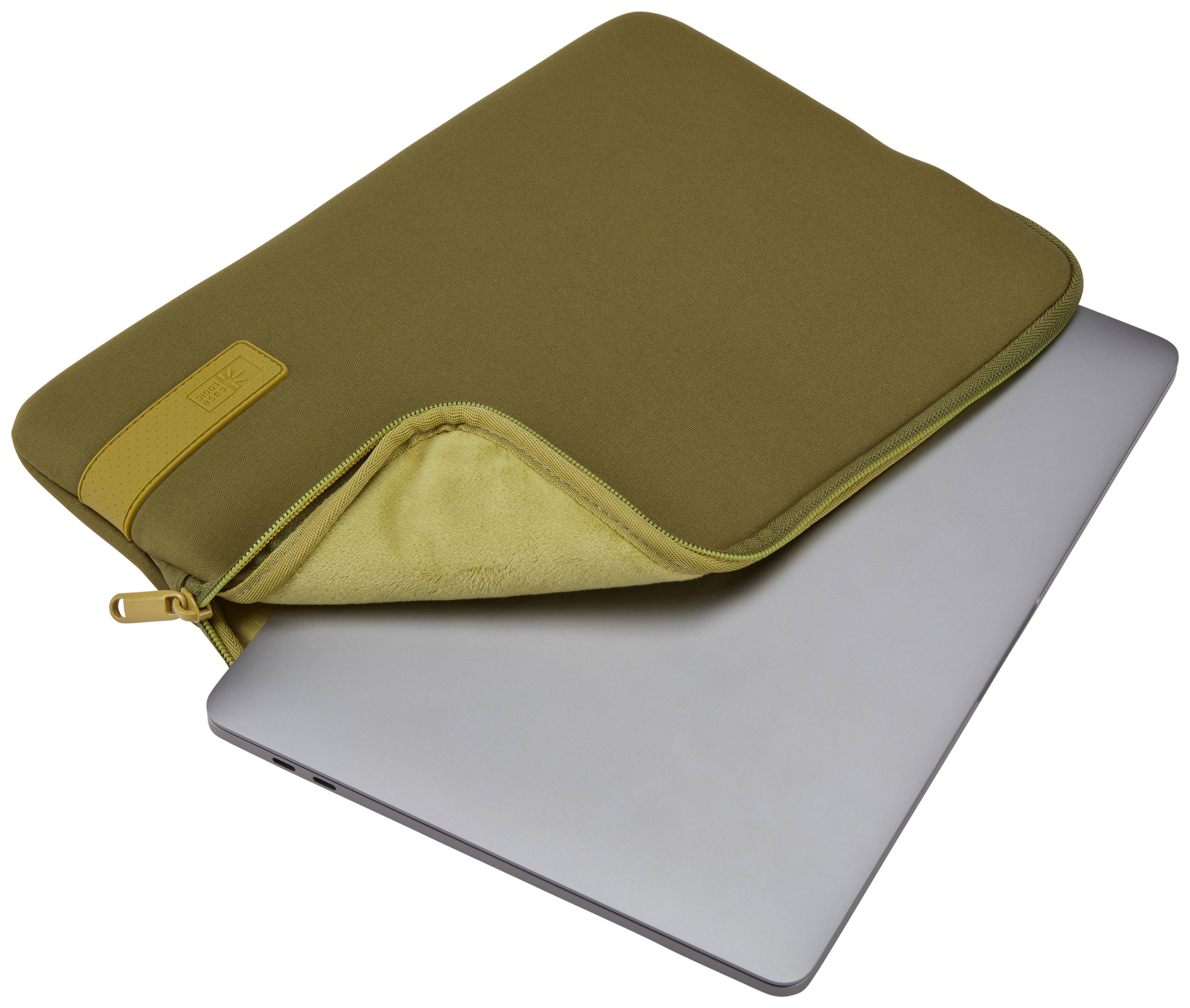 Rca Informatique - image du produit : REFLECT MACBOOK SLEEVE 13IN CAPULET OLIVE/GREEN OLIVE