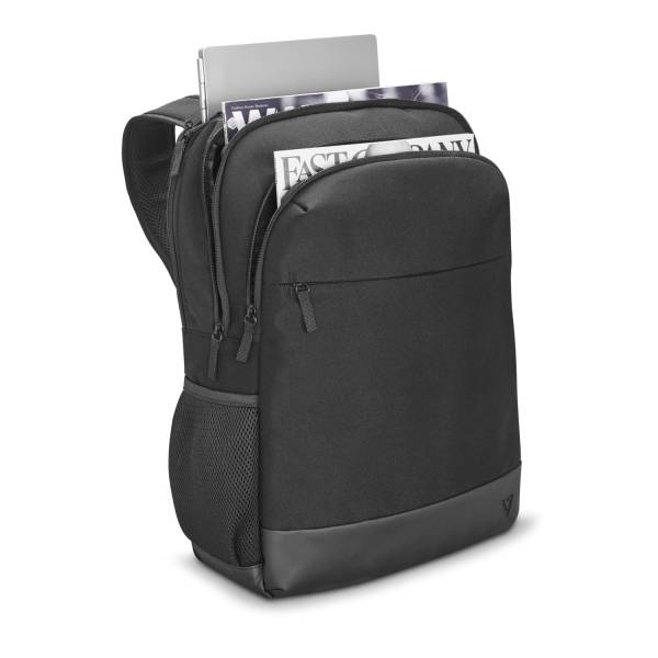 Rca Informatique - image du produit : 17IN ECOFRIENDLY BACKPACK BLK PROFESS. RFID POCKET PROTECTION