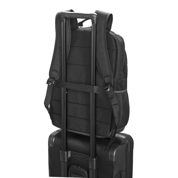 Rca Informatique - image du produit : 17IN ECOFRIENDLY BACKPACK BLK PROFESS. RFID POCKET PROTECTION