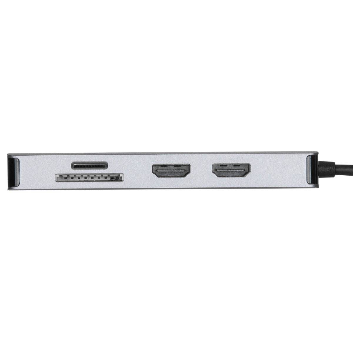 Rca Informatique - image du produit : USB-C UNIVERSAL DUAL HDMI 4K DOCKING STATION 100W