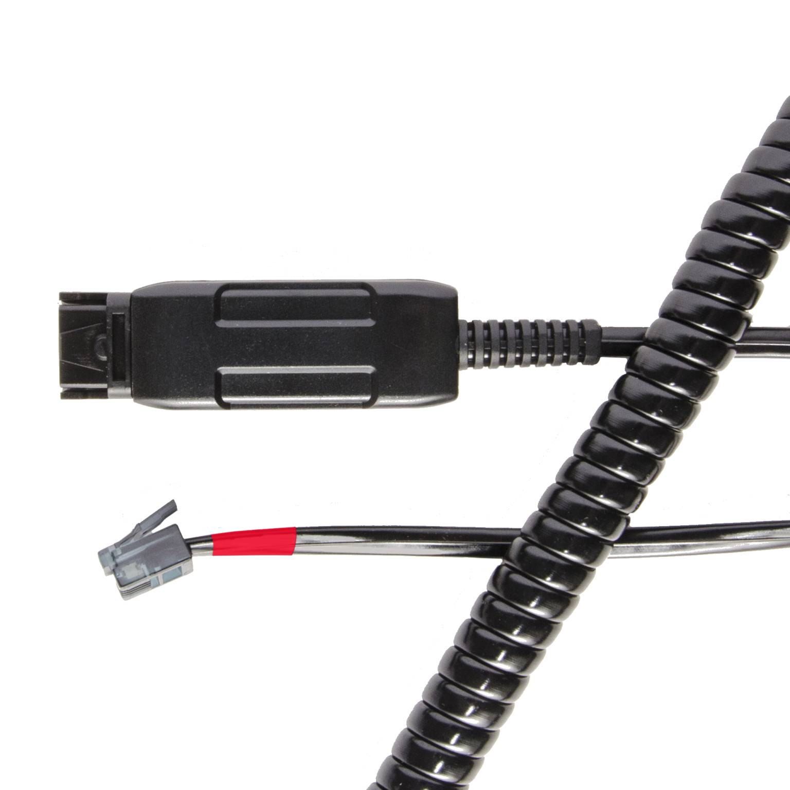 Rca Informatique - image du produit : HIC EQUIVALENT / PLX QD CABLE RJ9 / PLX QD