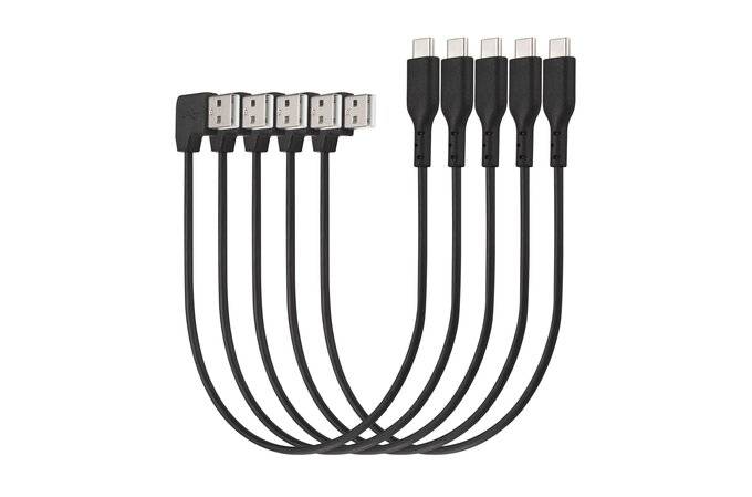 Rca Informatique - image du produit : CHARGE / SYNC USB-A TO USB-C CABLE (5 PACK)