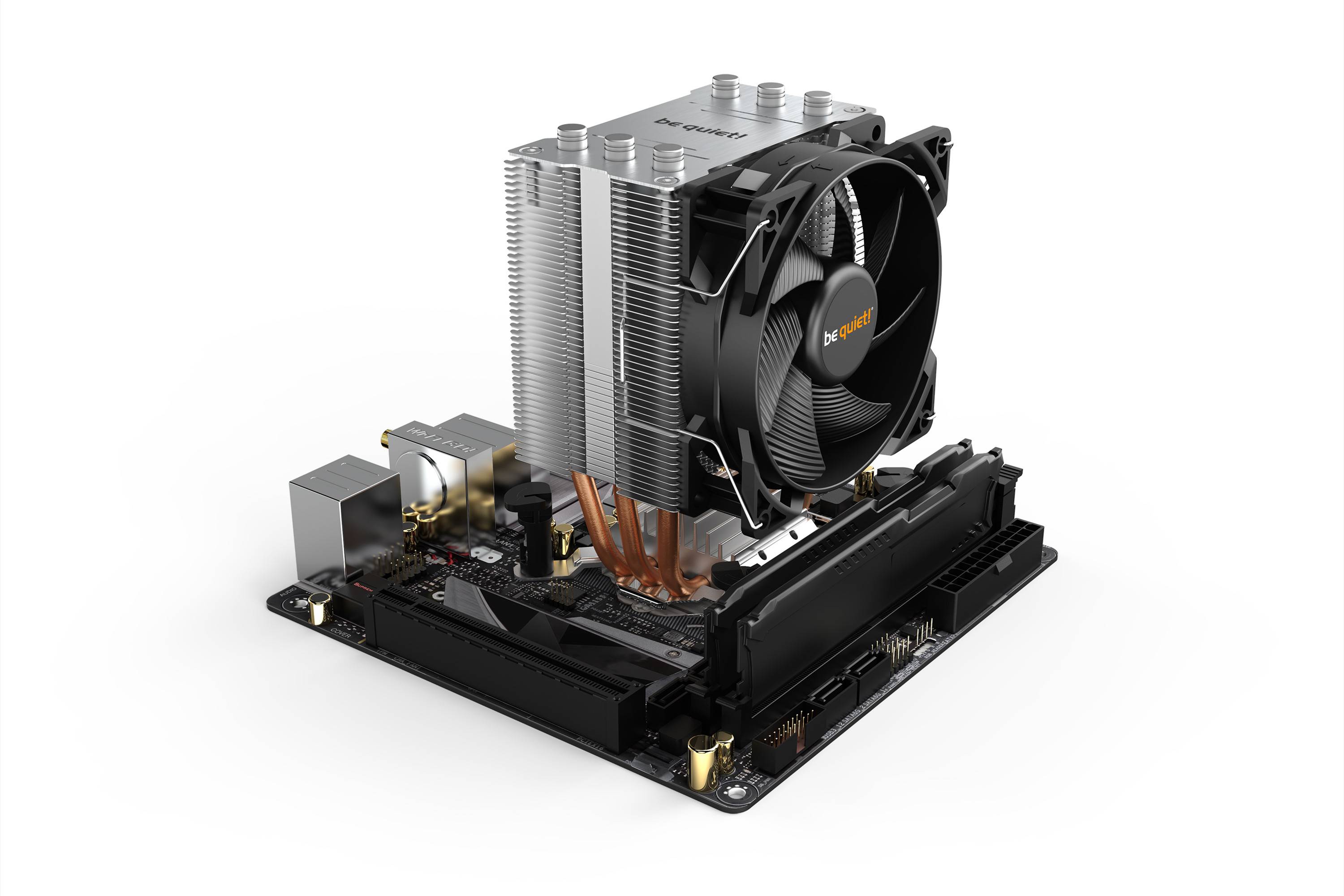 Rca Informatique - image du produit : PURE ROCK SLIM 2 PWM FAN 130W TDP