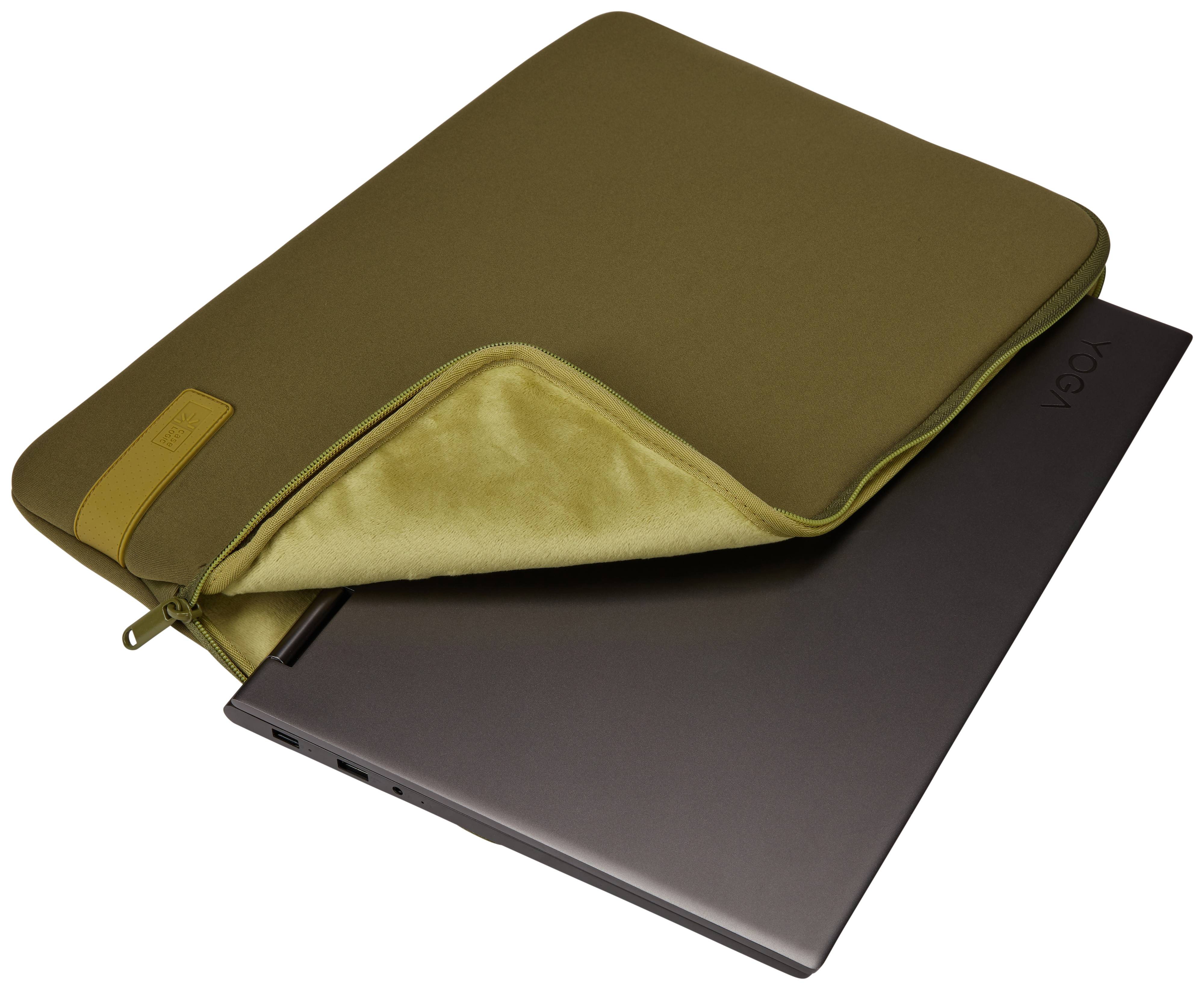 Rca Informatique - image du produit : REFLECT LAPTOP SLEEVE 15IN6 CAPULET OLIVE/GREEN OLIVE