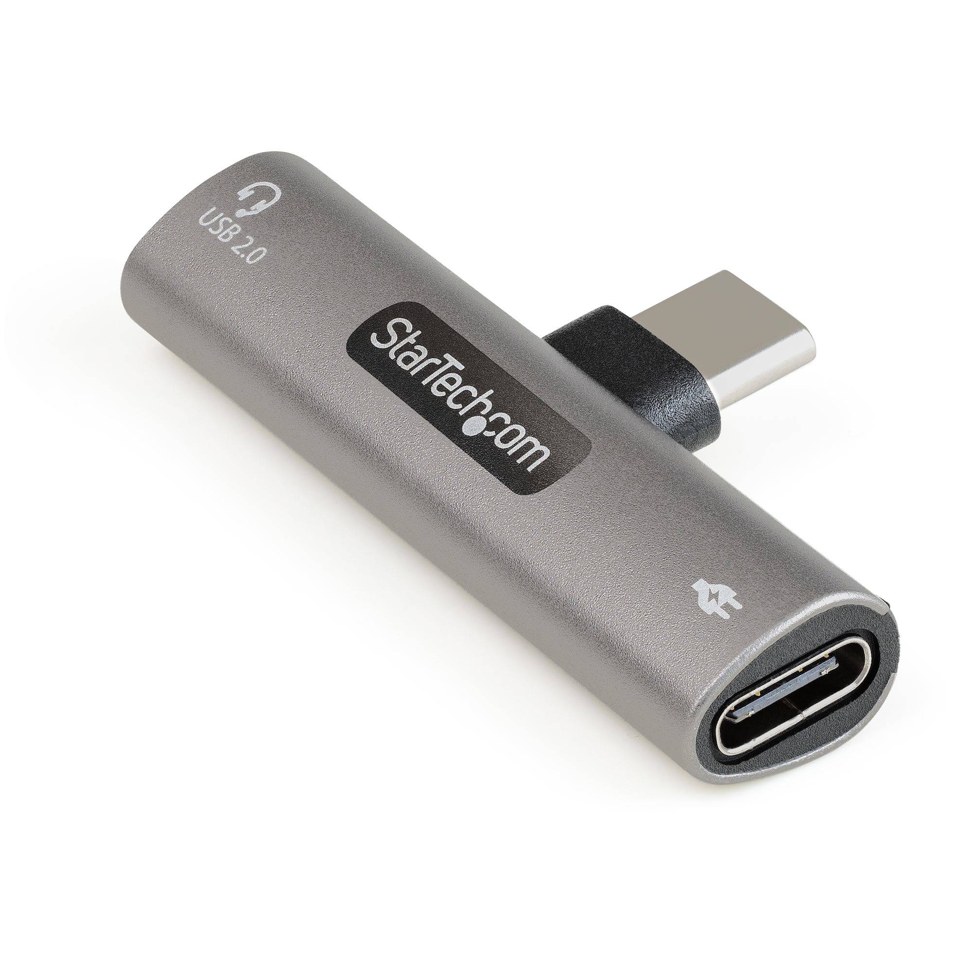 Rca Informatique - Image du produit : USB C AUDIO / CHARGE ADAPTER W/ USB-C AUDIO AND 60W CHARGE PORT