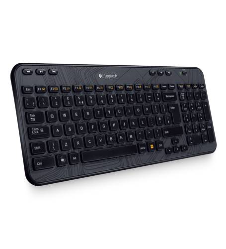 Rca Informatique - image du produit : CLAVIER SANS FIL K360 NOIR AZERTY FR - DESIGN ULTRA PLAT