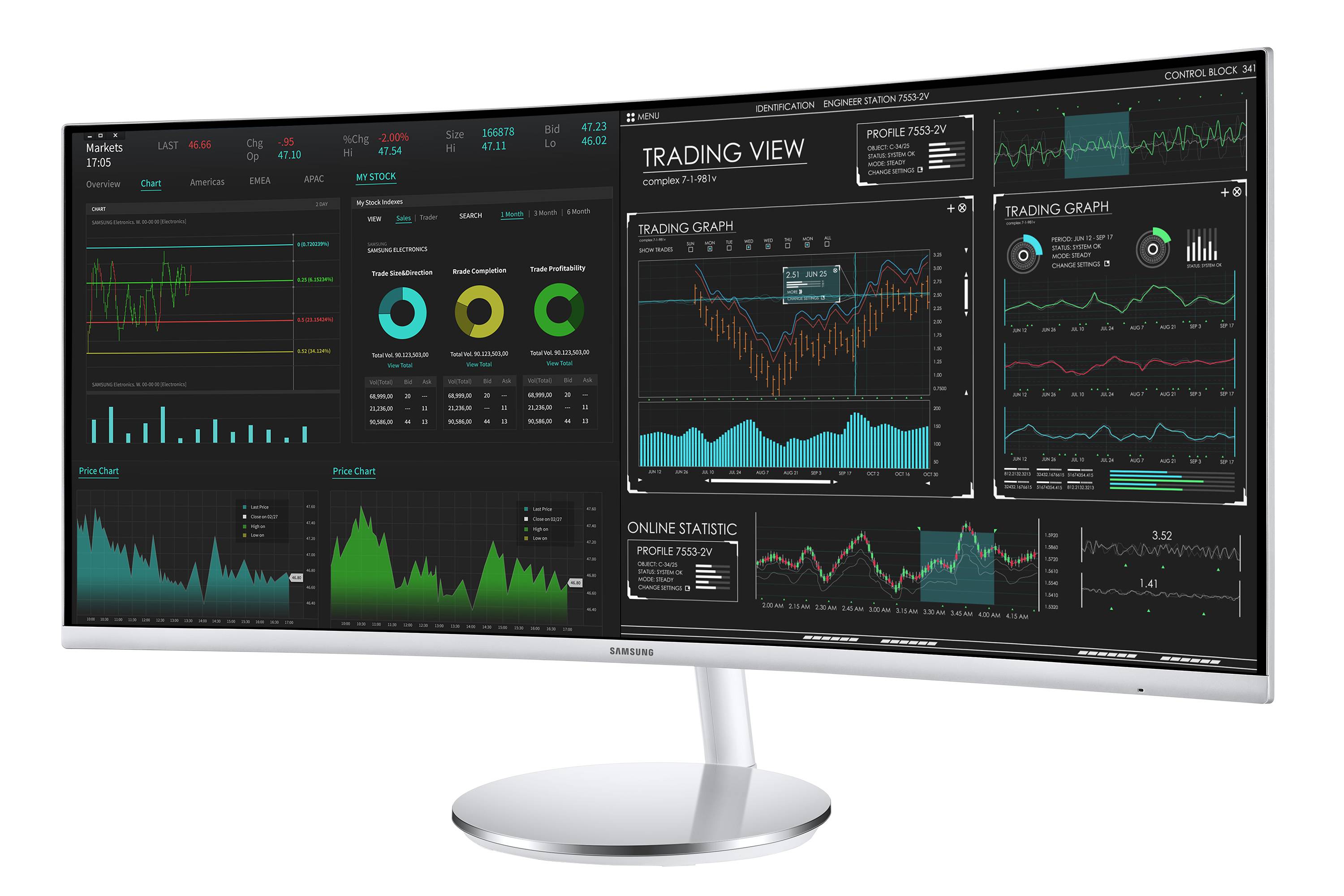 Rca Informatique - image du produit : 34IN C34J791W QLED 21:9 4MS 3000:1 DVI/HDMI