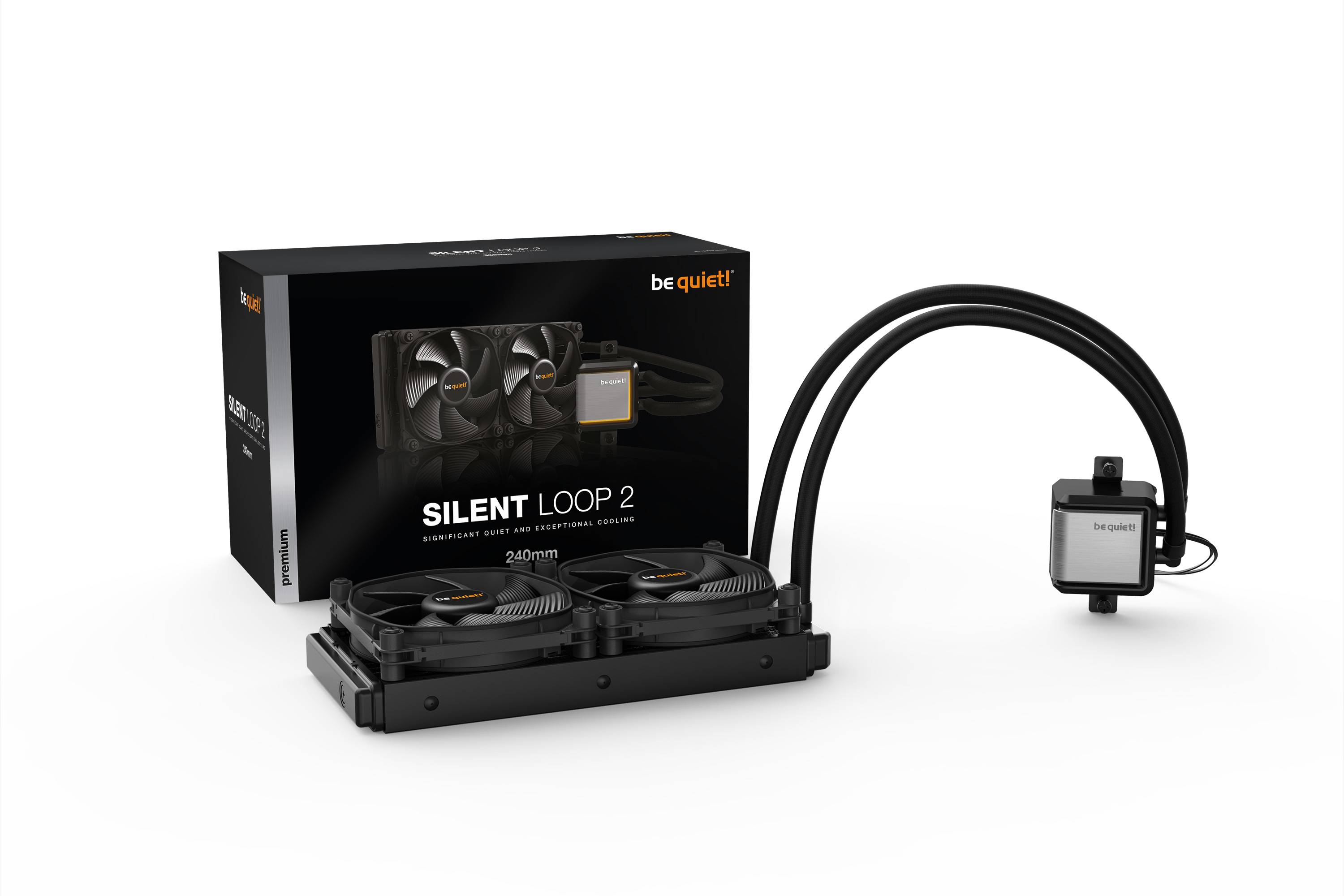 Rca Informatique - image du produit : SILENT LOOP 2 240MM WATER COOLING SYSTEM AIO