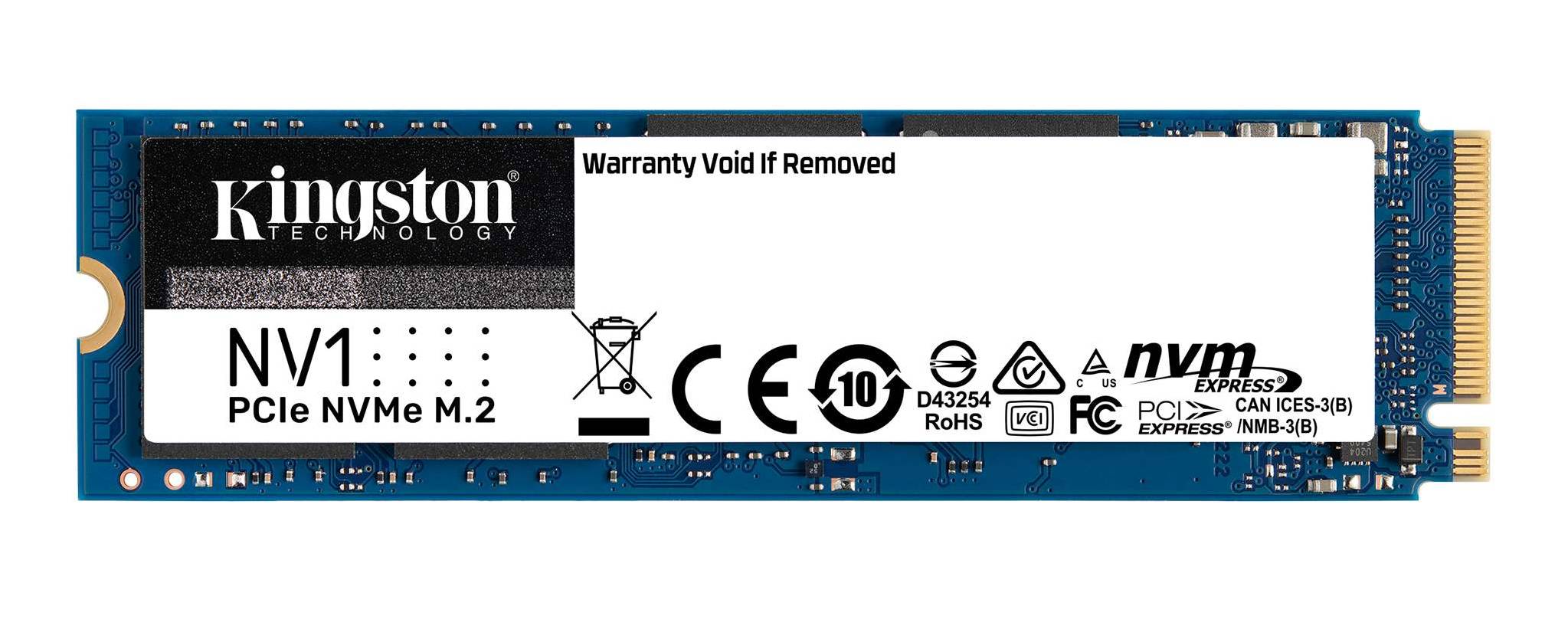 Rca Informatique - image du produit : 1000GB NV1 M.2 2280 NVME SSD NVME PCIE GEN 3.0 X 4 LANES