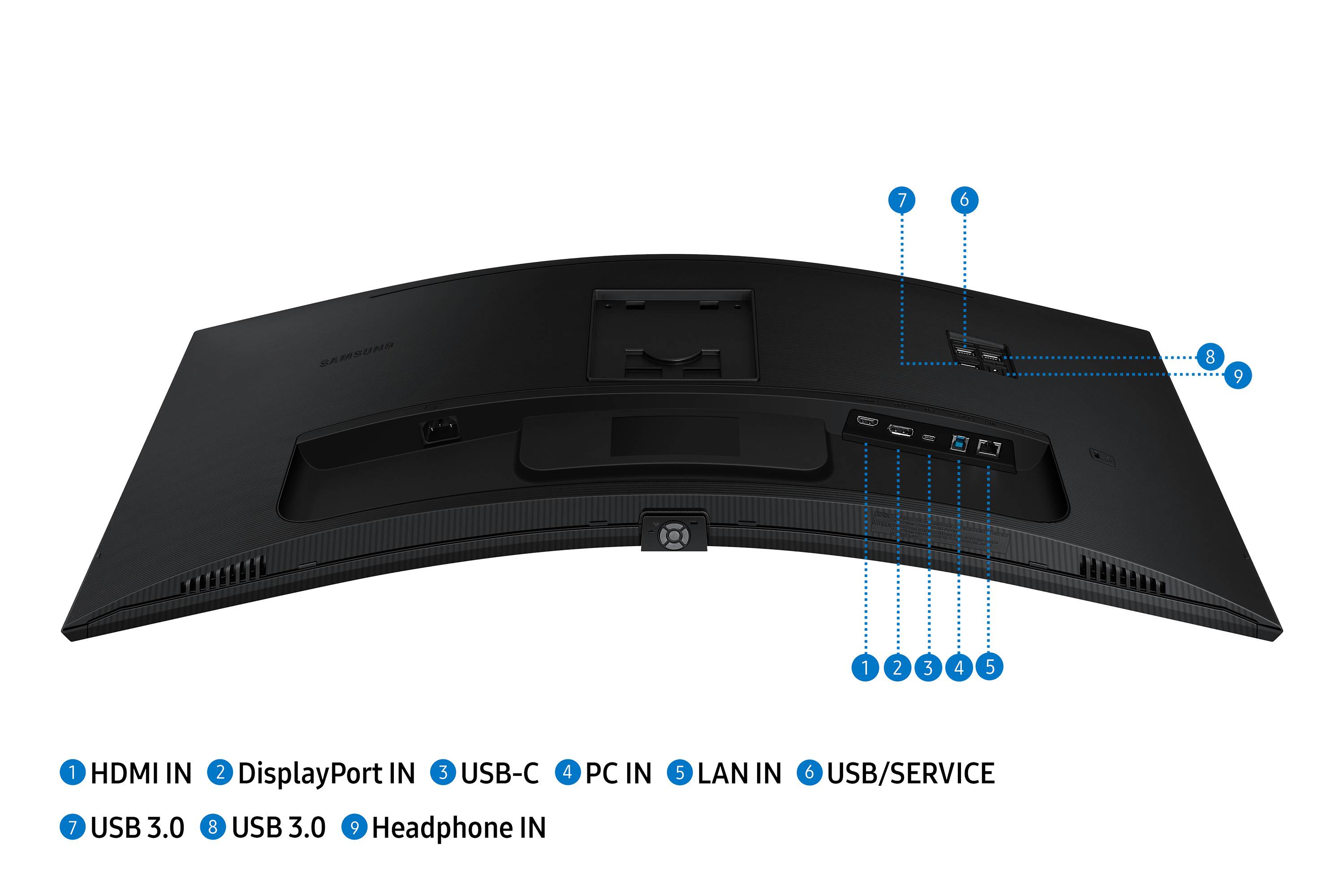 Rca Informatique - image du produit : LS34C652UAUXEN 34IN CV VA WQHD 350CD/5MS/HDMI/DP/3USB/USB-C/HAS