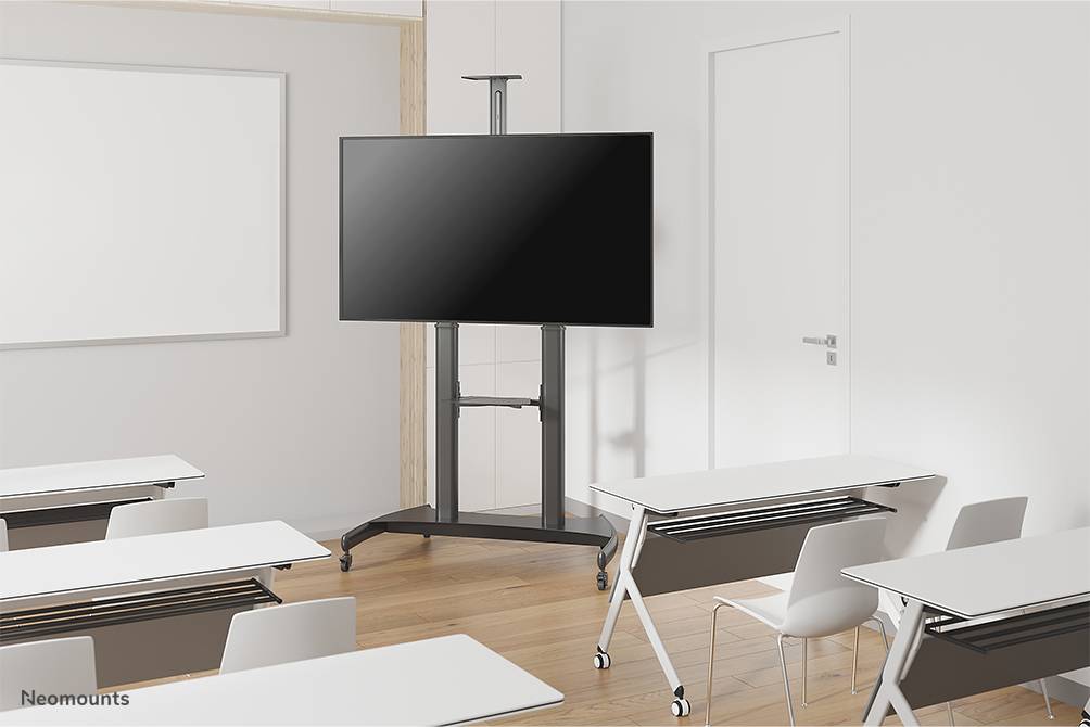 Rca Informatique - image du produit : MOBILE FLAT SCREEN STAND HEIGHT 128-160 CM 60-100IN