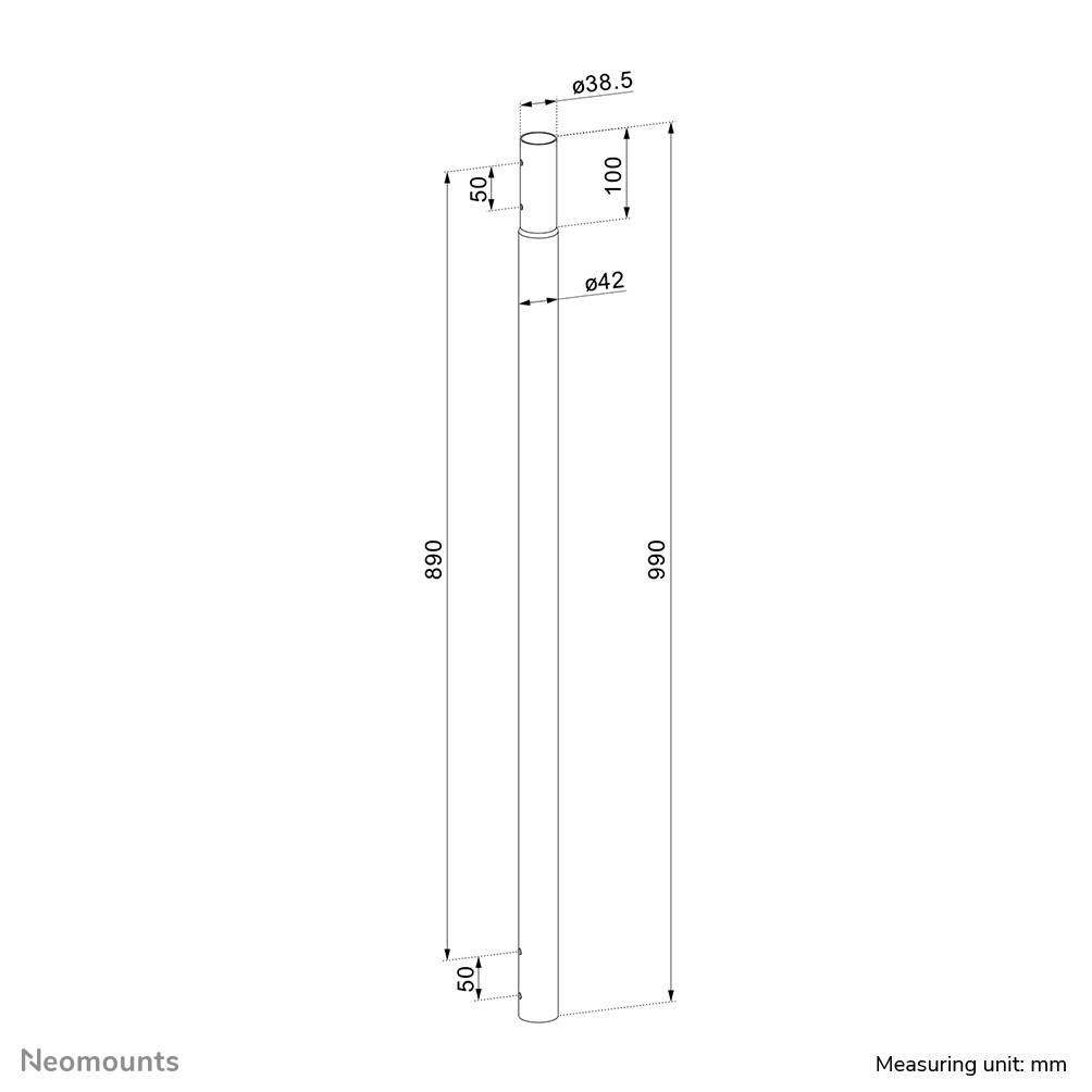 Rca Informatique - image du produit : EXTENSION POLE FOR CL25-540/550BL1 PROJECTOR CEILIN