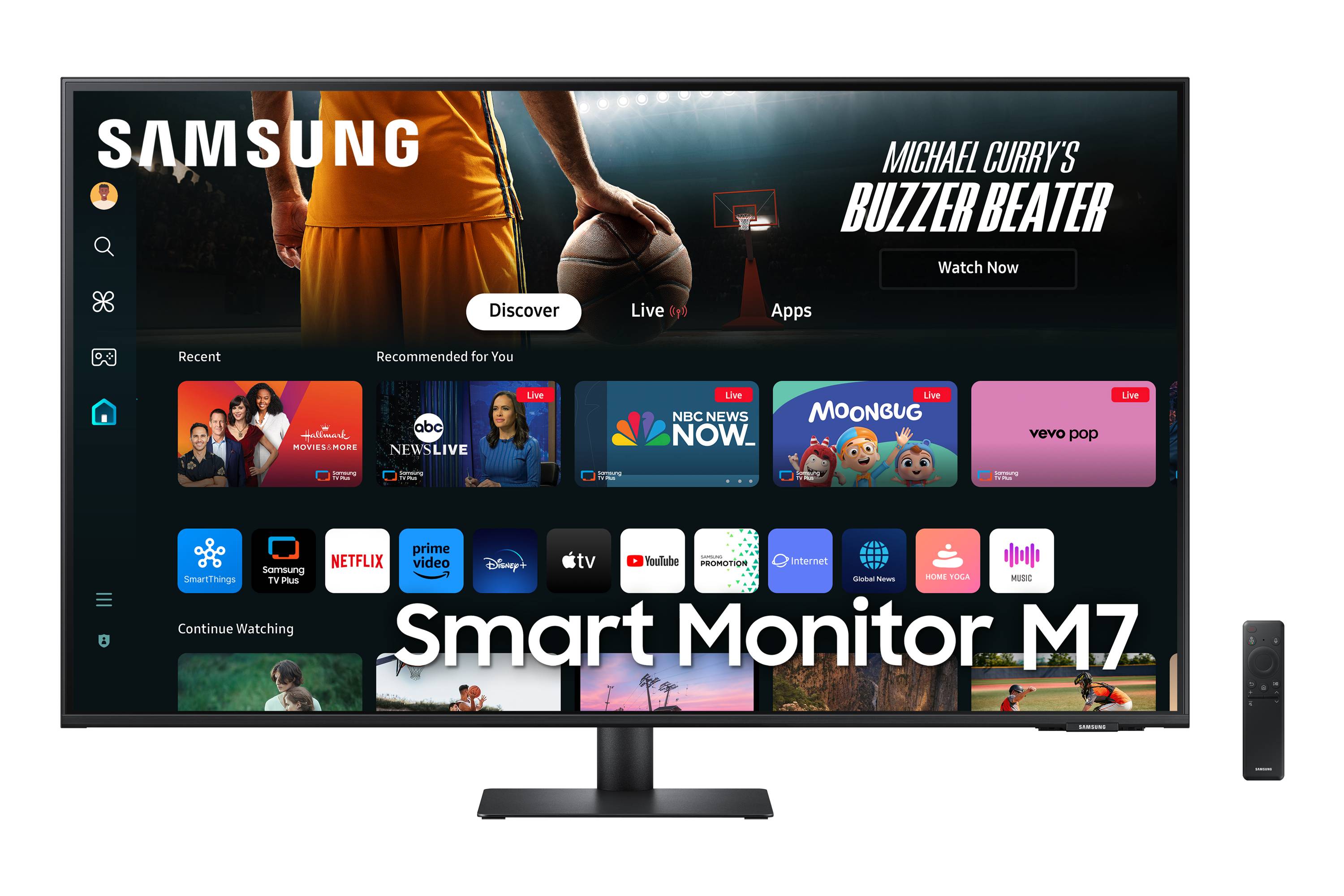 Rca Informatique - image du produit : MONITOR M7 - DM700 43IN UHD 4K 3840X2160 4MS 5000:1 HDMI