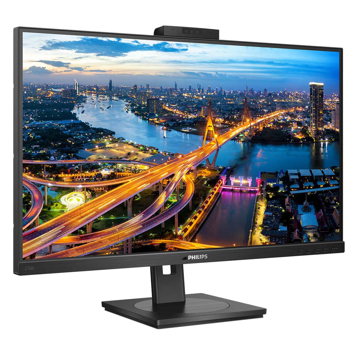 Rca Informatique - image du produit : 276B1JH/00 27IN IPS QHD 350CD/HDMI/DP/4USB/USB-C/HAS