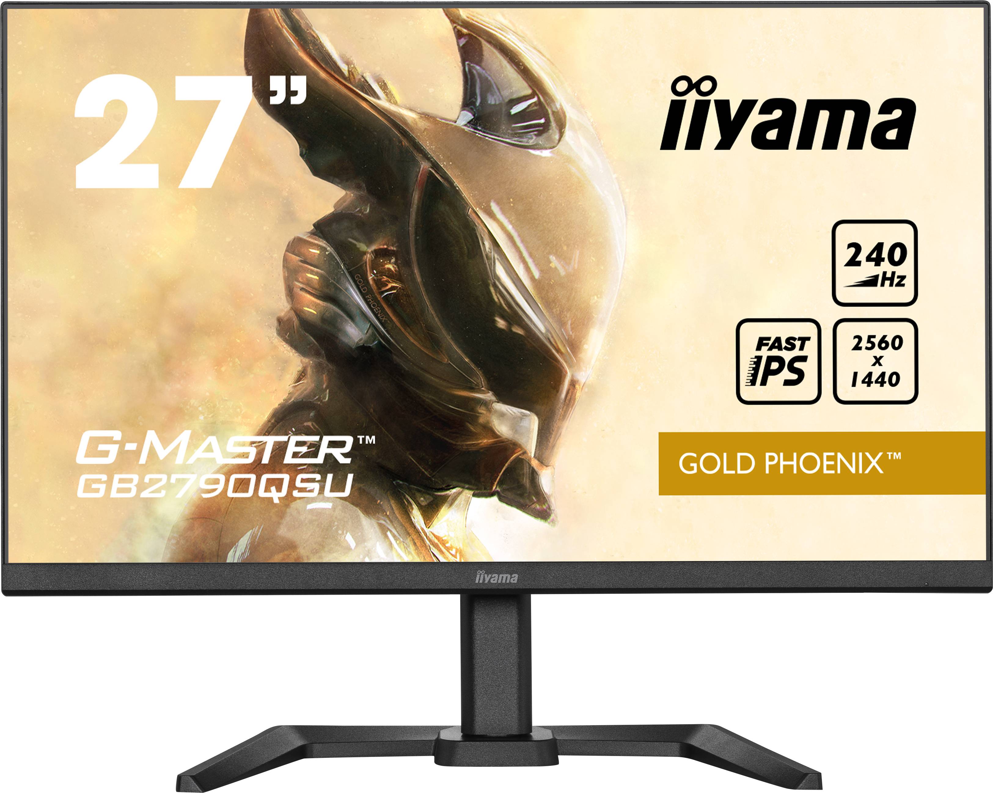 Rca Informatique - image du produit : GB2790QSU-B5 27IN IPS WQHD 240HZ/400CD/HDMI/DP/2USB/HAS