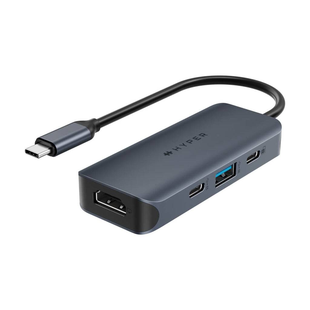 Rca Informatique - Image du produit : HYPERDRIVE ECOSMART GEN.2 UNIVERSAL USB-C 4-IN-1 HUB 100W