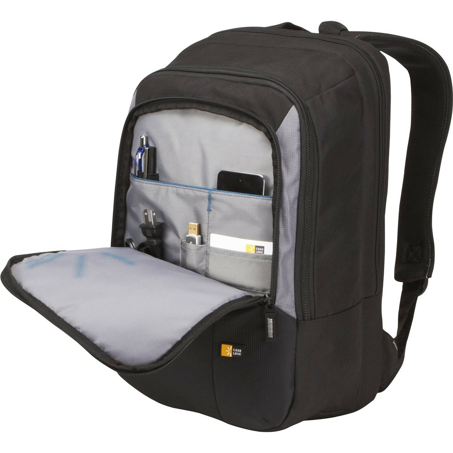 Rca Informatique - image du produit : CASE LOGIC VALUE BACKPACK 17IN BLACK