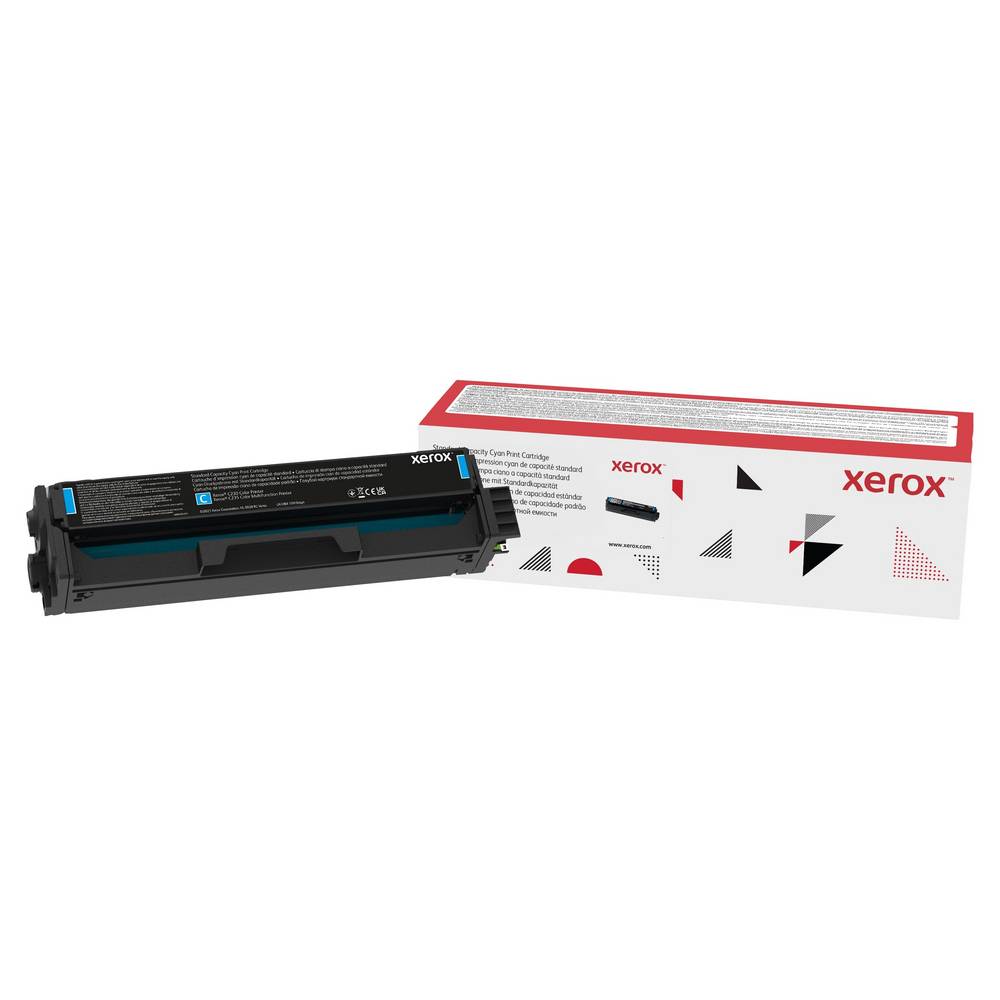 Rca Informatique - image du produit : XEROX C230 / C235 CYAN STANDARD CAPACITY TONER CARTRIDGE (1.500