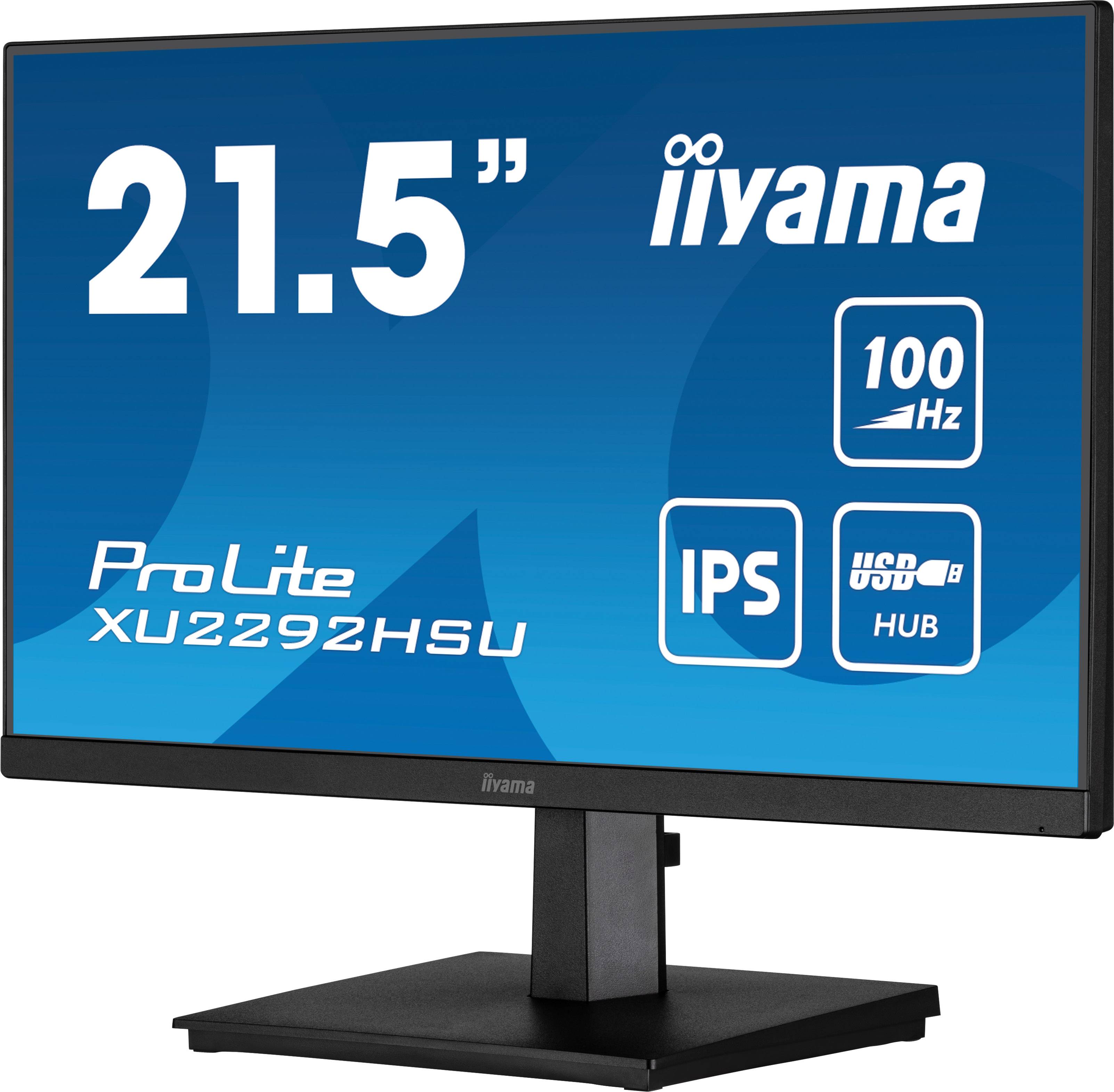 Rca Informatique - image du produit : XU2292HSU-B6 21.5IN IPS FHD 250CD/HDMI/DP/4USB HUB