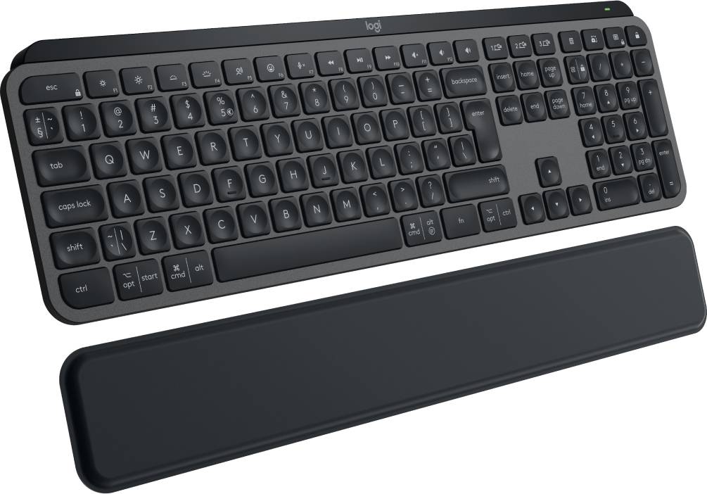 Rca Informatique - image du produit : MX KEYS S - GRAPHITE - US INTL - BT N/A - INTNL-973 PLUS PALMRE