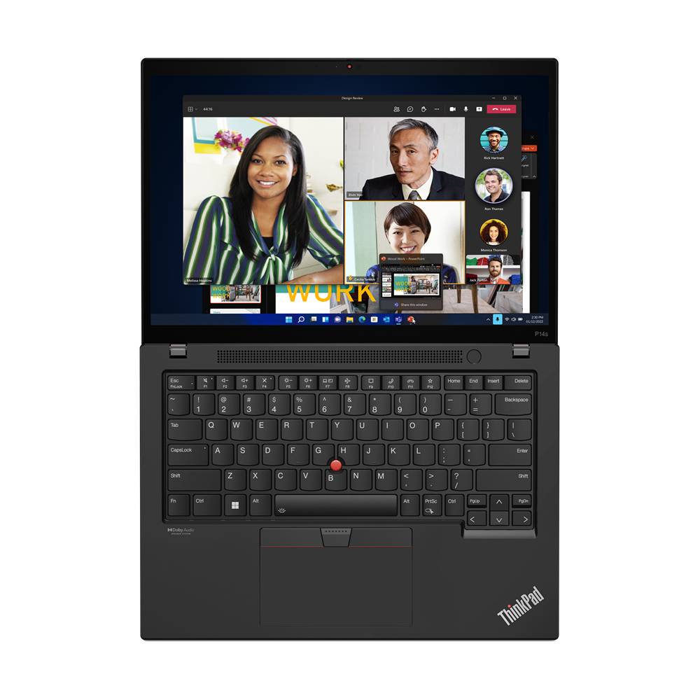 Rca Informatique - image du produit : THINKPAD P14S G4 - 14IN I7 1360P 16GB 512GB W11P THINKRED