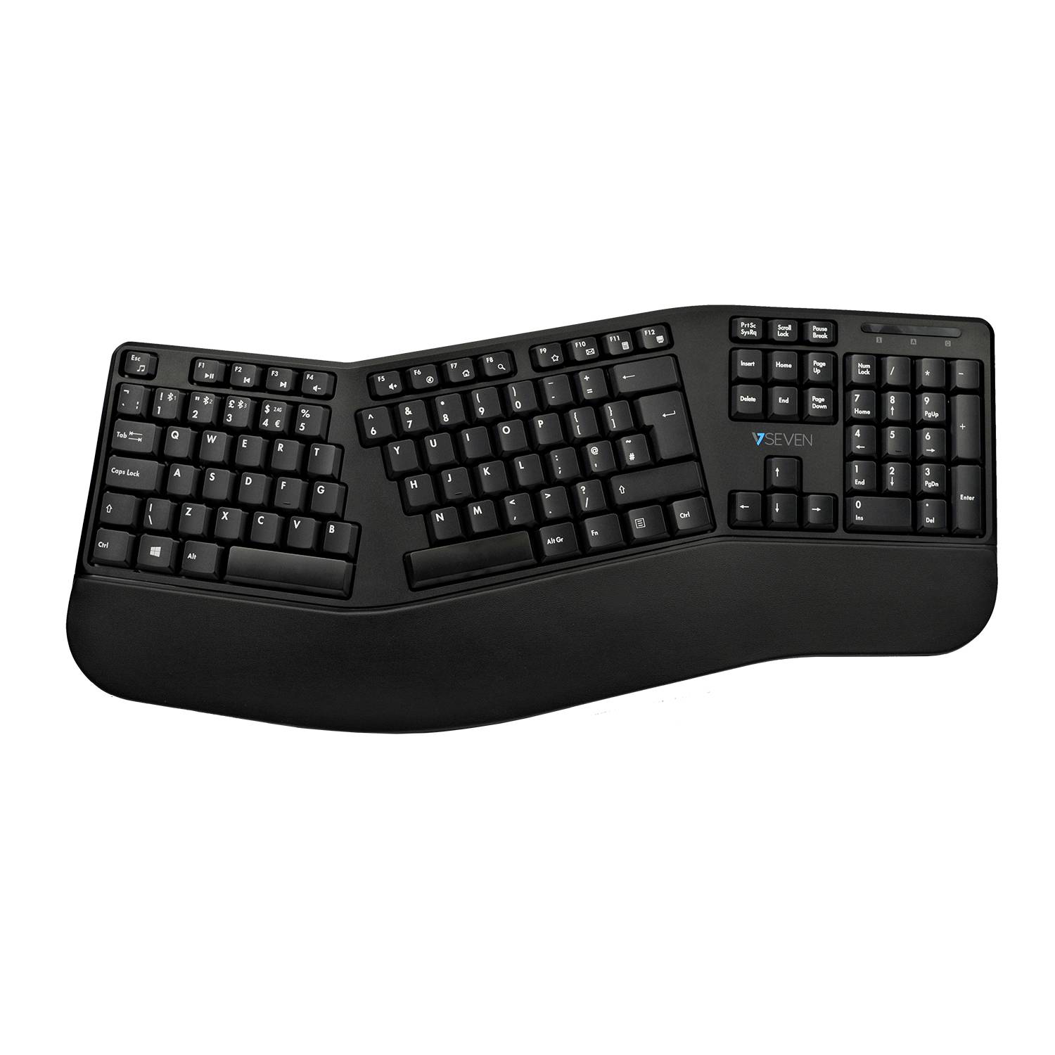 Rca Informatique - Image du produit : BT ERGO KEYBOARD MOUSE COMBO UK DUALMODE BLUETOOTH 2.4GHZ UK ENG