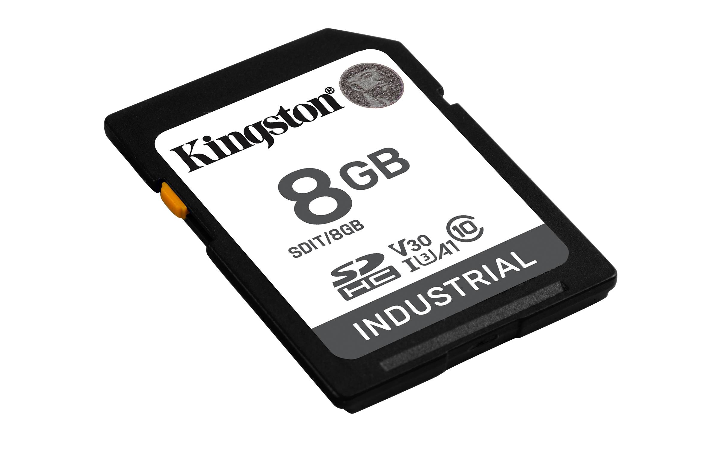 Rca Informatique - image du produit : 8GB SDHC INDUSTRIAL C10 -40C TO 85C UHS-I U3 V30 A1 PSLC