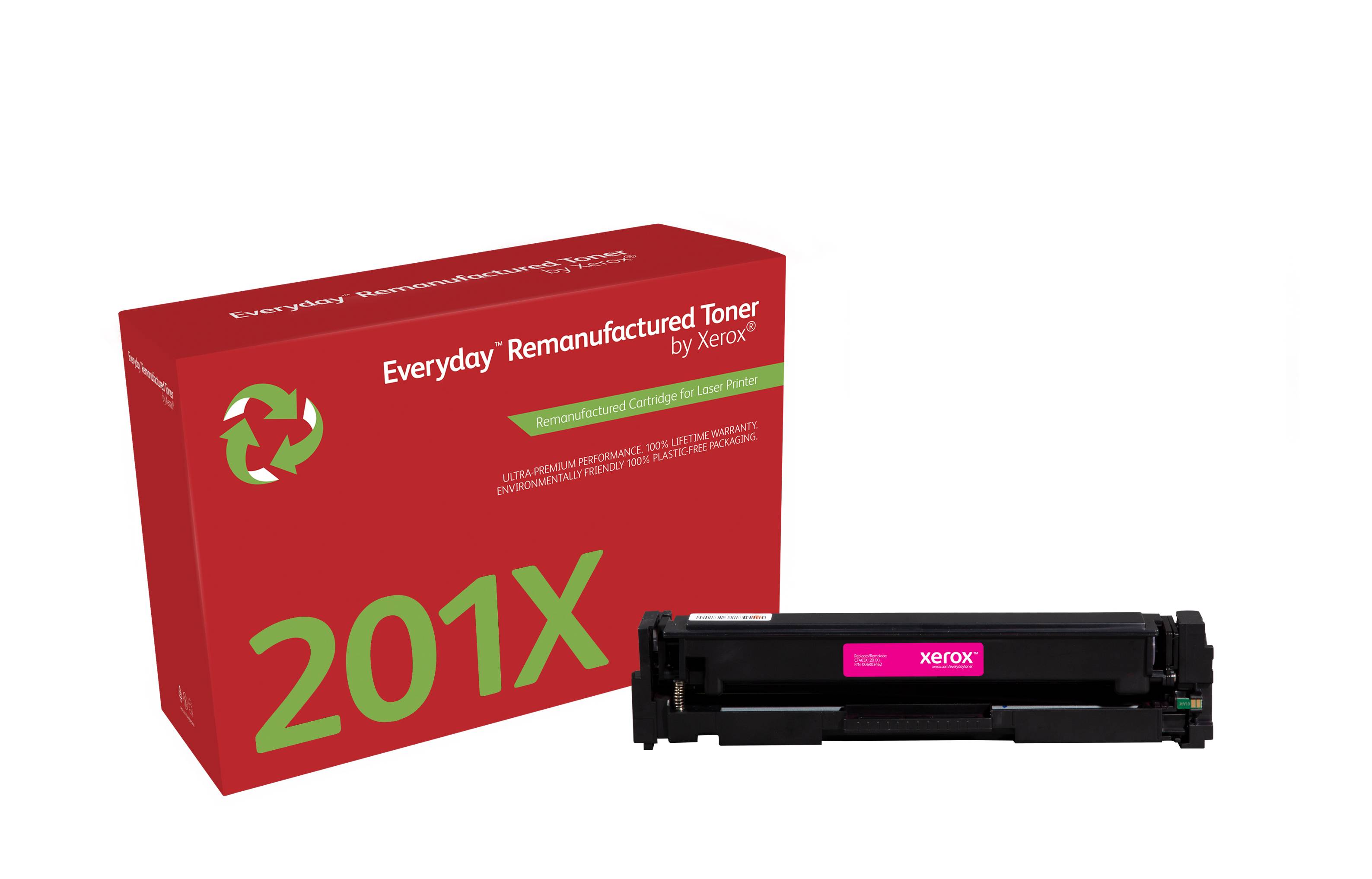 Rca Informatique - Image du produit : HIGH MAGENTA TONER HP 201X OEM CF403X M252 M274 M277