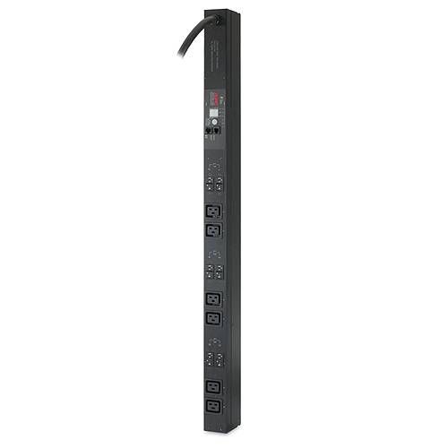 Rca Informatique - image du produit : RACK PDU METERED ZERO U 22KW 400V (6) C19 F/HIGH DENSITY APPL