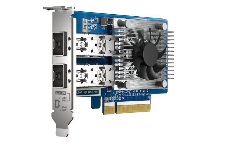 Rca Informatique - image du produit : 2 PORT SFP28 25GBE NW EXP CARD LOWPROFILE FORMFACT PCIEGEN4 X8