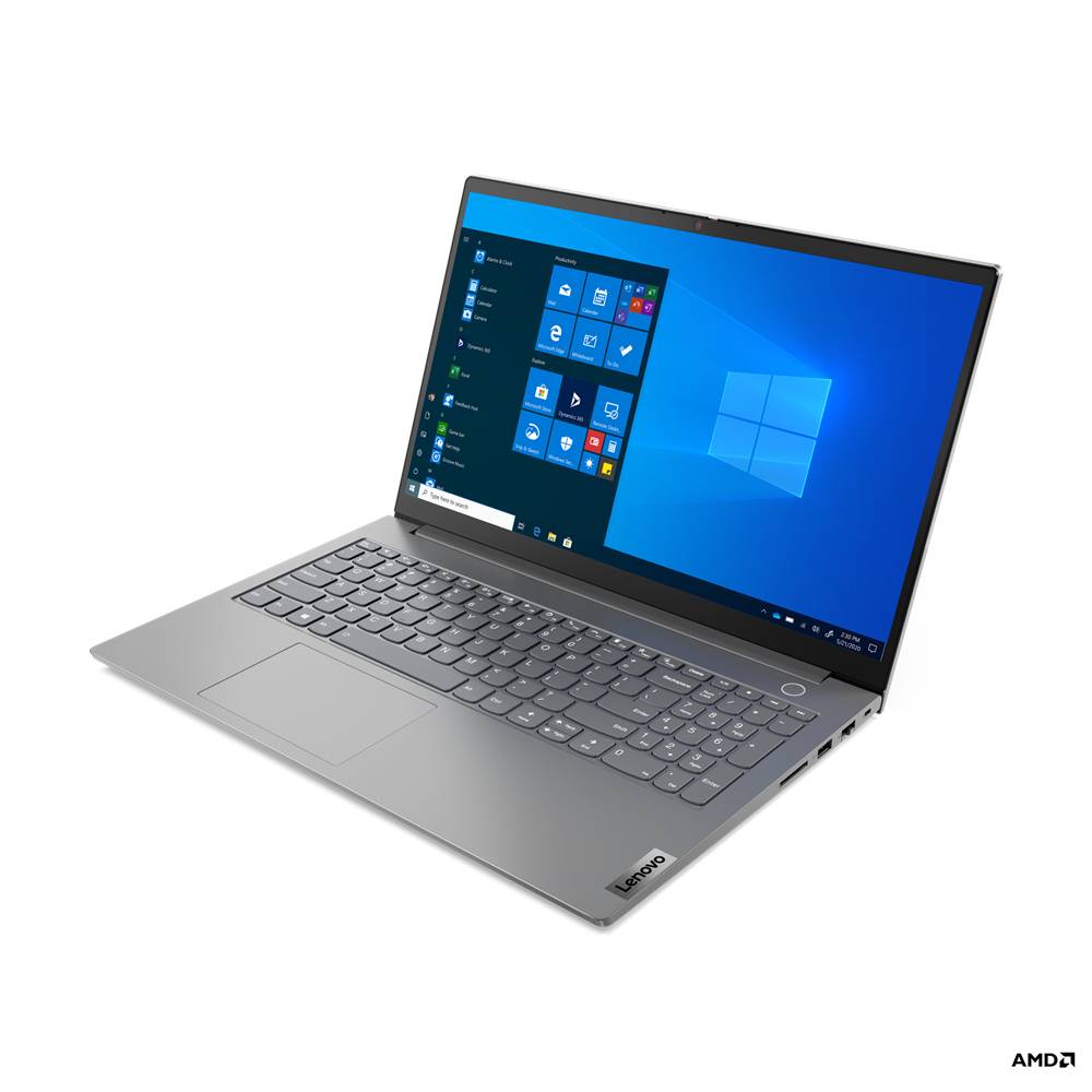 Rca Informatique - image du produit : THINKBOOK 15 RYZEN 3 5300U 256GB 8GB 15.6IN NOOD W10P