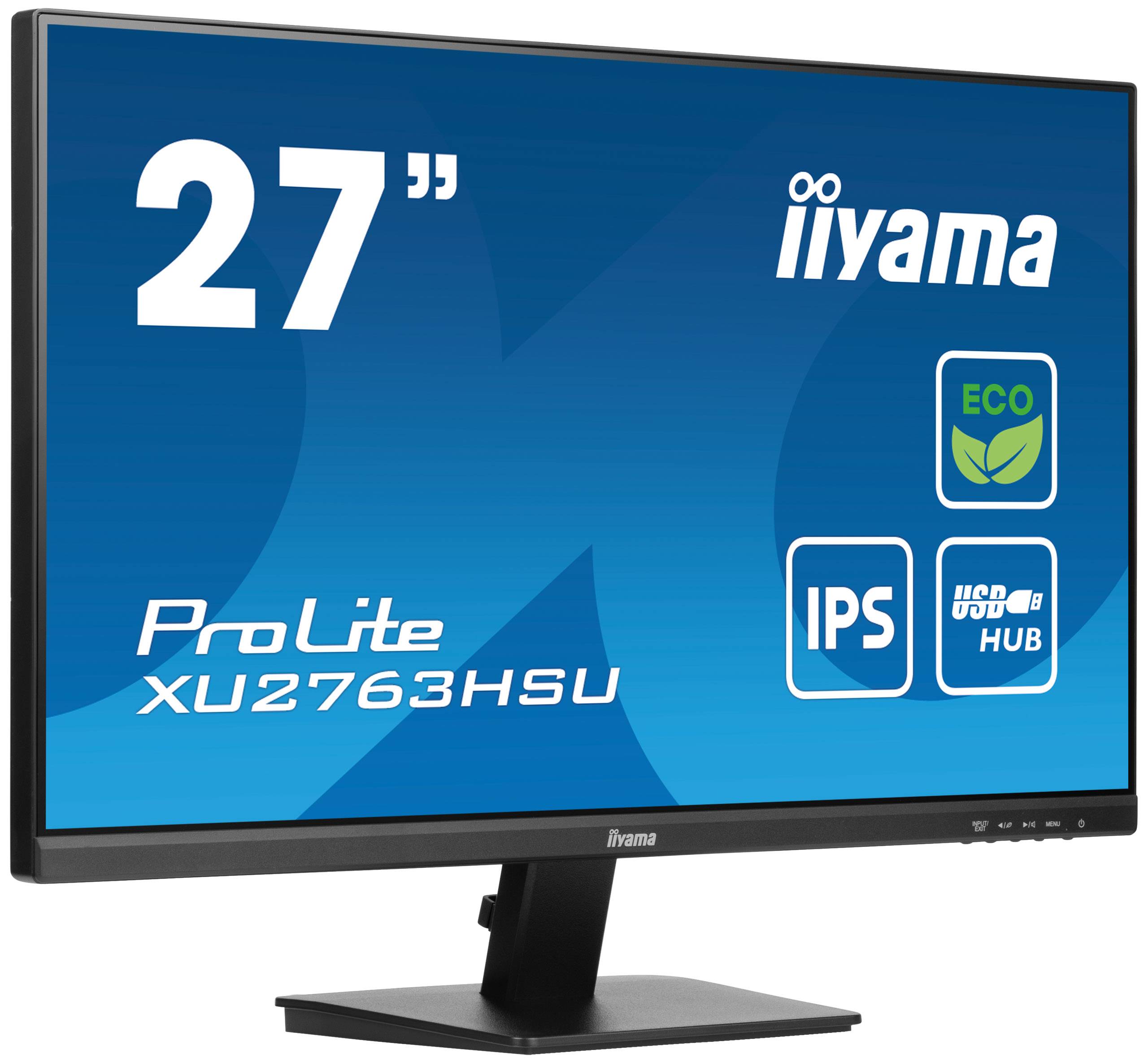 Rca Informatique - image du produit : XU2763HSU-B1 27IN IPS FHD 250CD/3MS/HDMI/DP/2USB