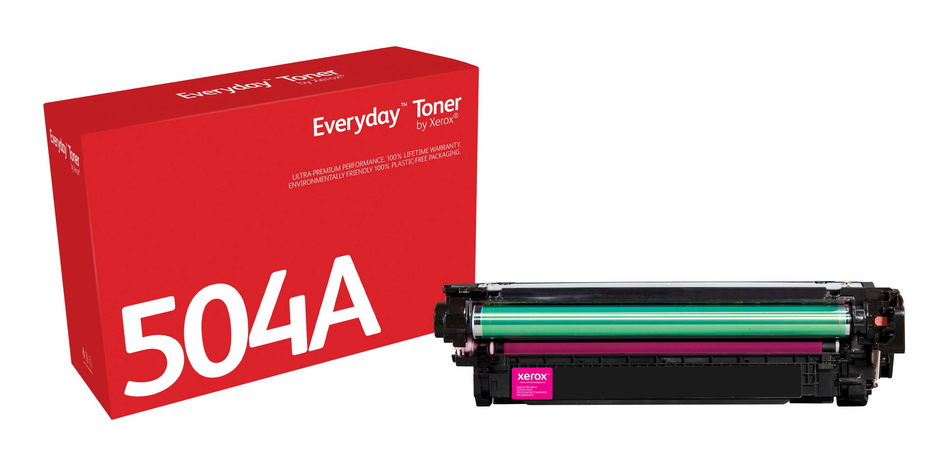 Rca Informatique - Image du produit : MAGENTA TONER CARTRIDGE LIKE HP 504A FOR COLOR LASERJET CP3525