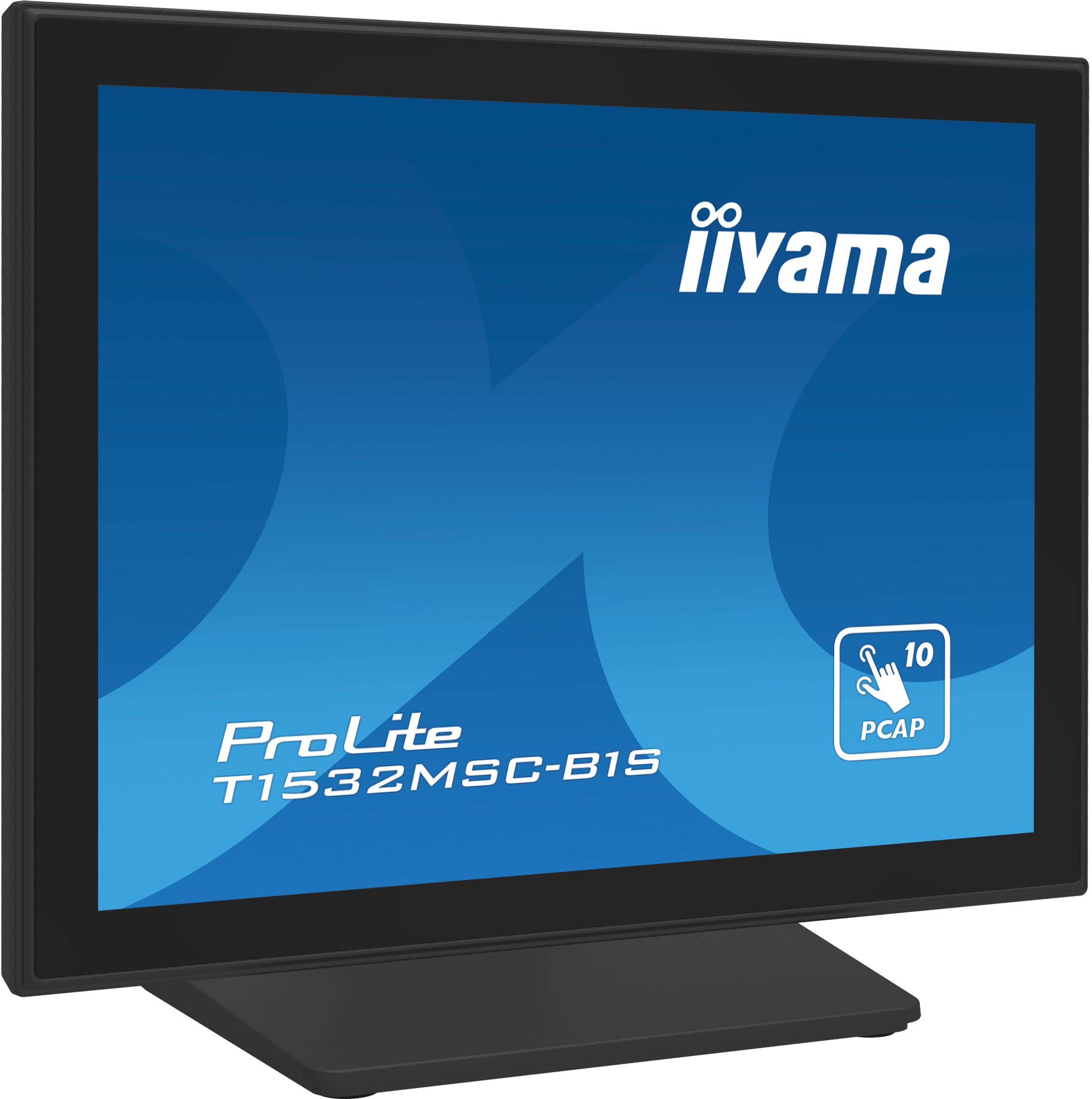 Rca Informatique - image du produit : T1532MSC-B1S 15IN TN HD 350CD CAPACITIVE TOUCH/HDMI/VGA/DP