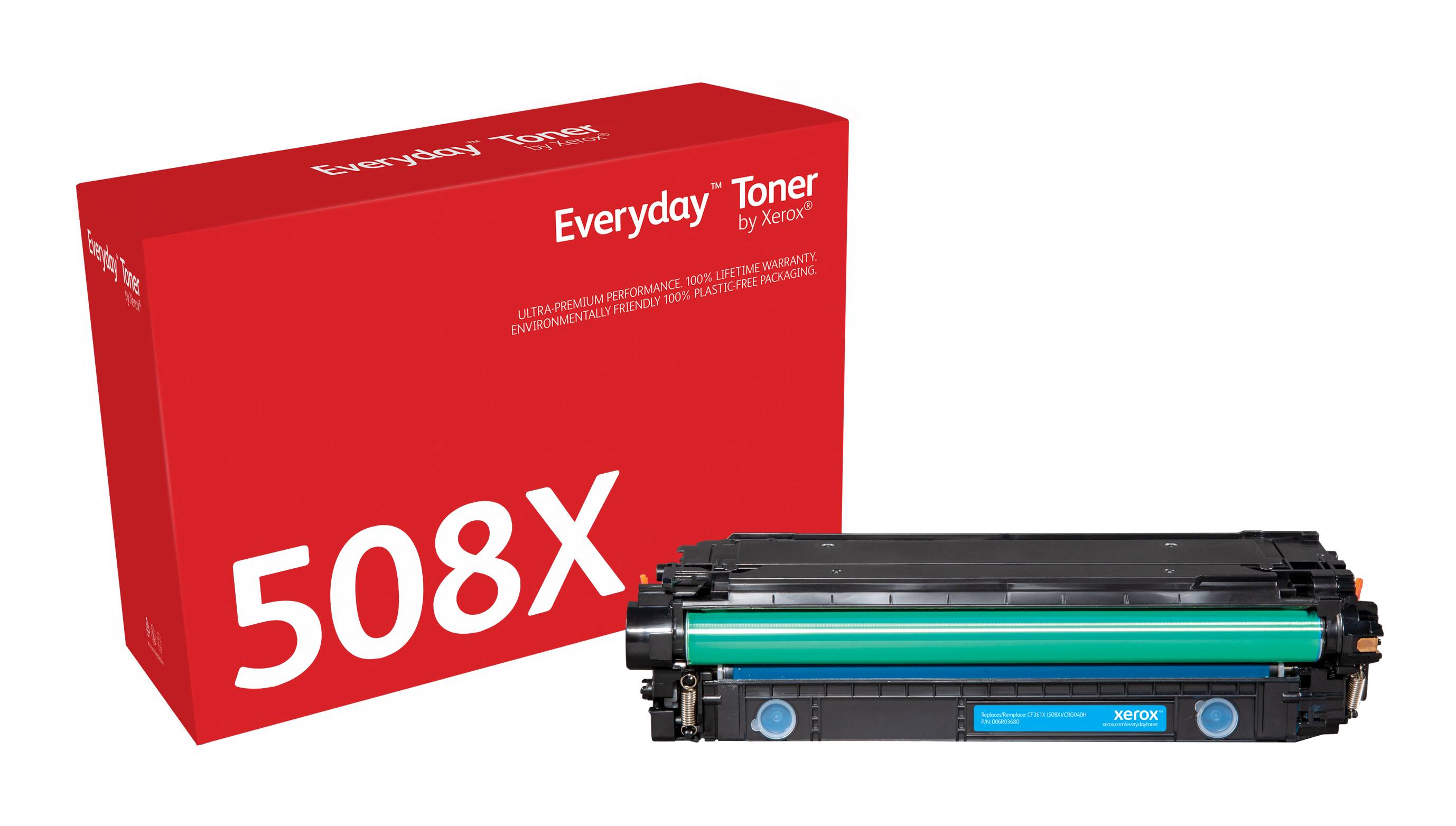 Rca Informatique - Image du produit : HIGH YIELD CYAN TONER CARTRIDGE LIKE HP 508X FOR COLOR LASERJET