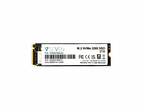 Rca Informatique - Image du produit : 2TB V7 NVME GEN3X4 M.2 NVME 3D TLC SSD