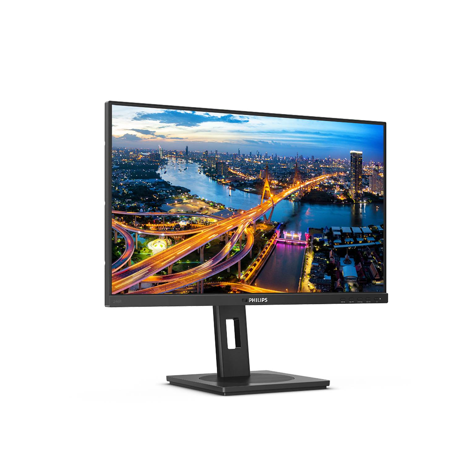 Rca Informatique - image du produit : MONITOR 24IN 16:9 UFHD IPS 2HDMI DP USB-C 2WX2 150MM