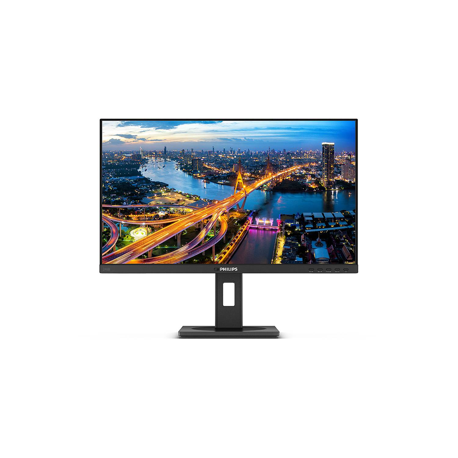 Rca Informatique - image du produit : MONITOR 24IN 16:9 UFHD IPS 2HDMI DP USB-C 2WX2 150MM