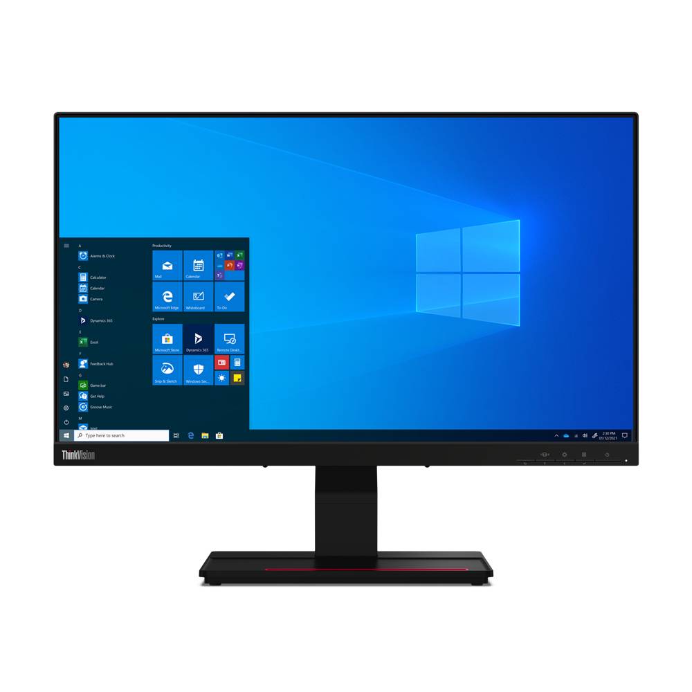 Rca Informatique - image du produit : THINKVISION T24T20 LED 23.8IN 16:9  1920X1080 VGA + HDMI