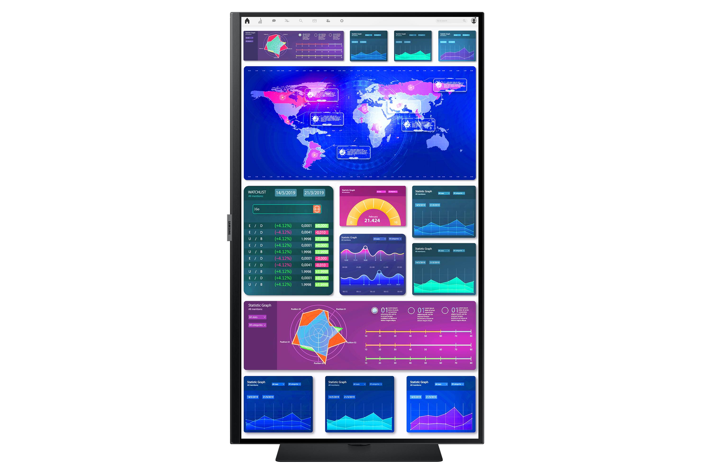 Rca Informatique - image du produit : SAMSUNG S32A600 32IN BEZELLESS 16:9 WIDE 2560X1440 VA 4MS HDR10