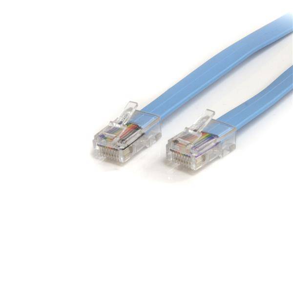 Rca Informatique - Image du produit : CABLE ROLLOVER CONSOLE CISCO - ETHERNET RJ-45 - M/M - 18 M