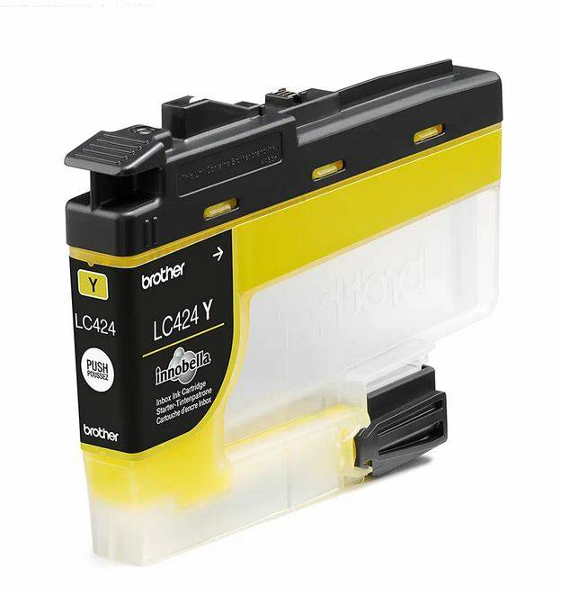 Rca Informatique - image du produit : LC424Y YELLOW INK CARTRIDGE - SINGLE PACK. PRINTS ABOUT 750 PA