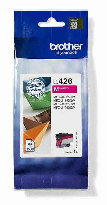 Rca Informatique - Image du produit : LC426M HIGH YIELD MAGENTA INK CARTRIDGE - SINGLE PACK. PRINTS