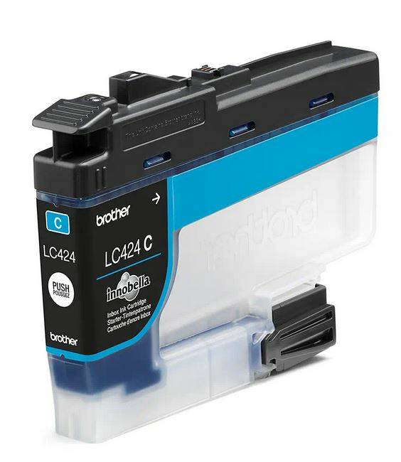 Rca Informatique - image du produit : LC424C CYAN INK CARTRIDGE - SINGLE PACK. PRINTS ABOUT 750 PA