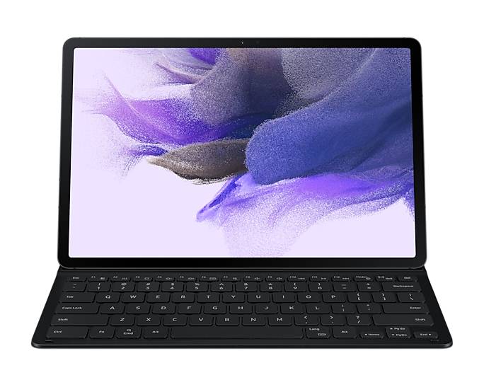 Rca Informatique - image du produit : TAB S7+ / TAB S7FE BLACK BOOKCOVER KEYBOARD